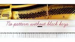 white piano keys, piano keys pattern, no pattern without black keys