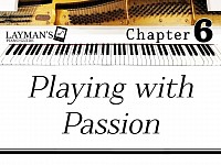 Playing piano with passion, piano dynamics, music expressions, music articulations