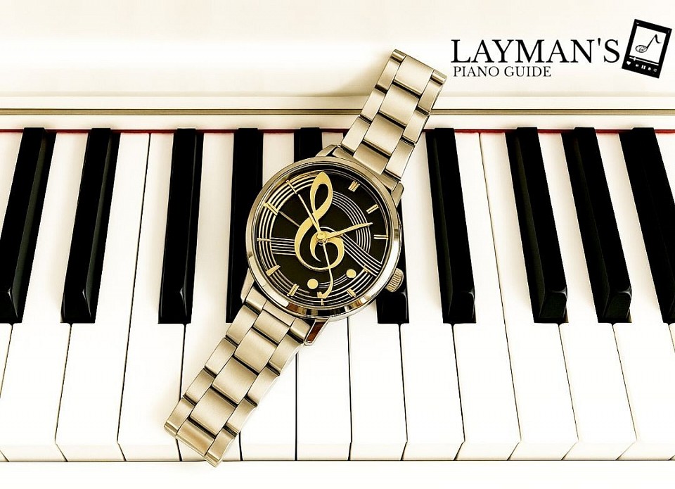 Keeping up with beat in piano music