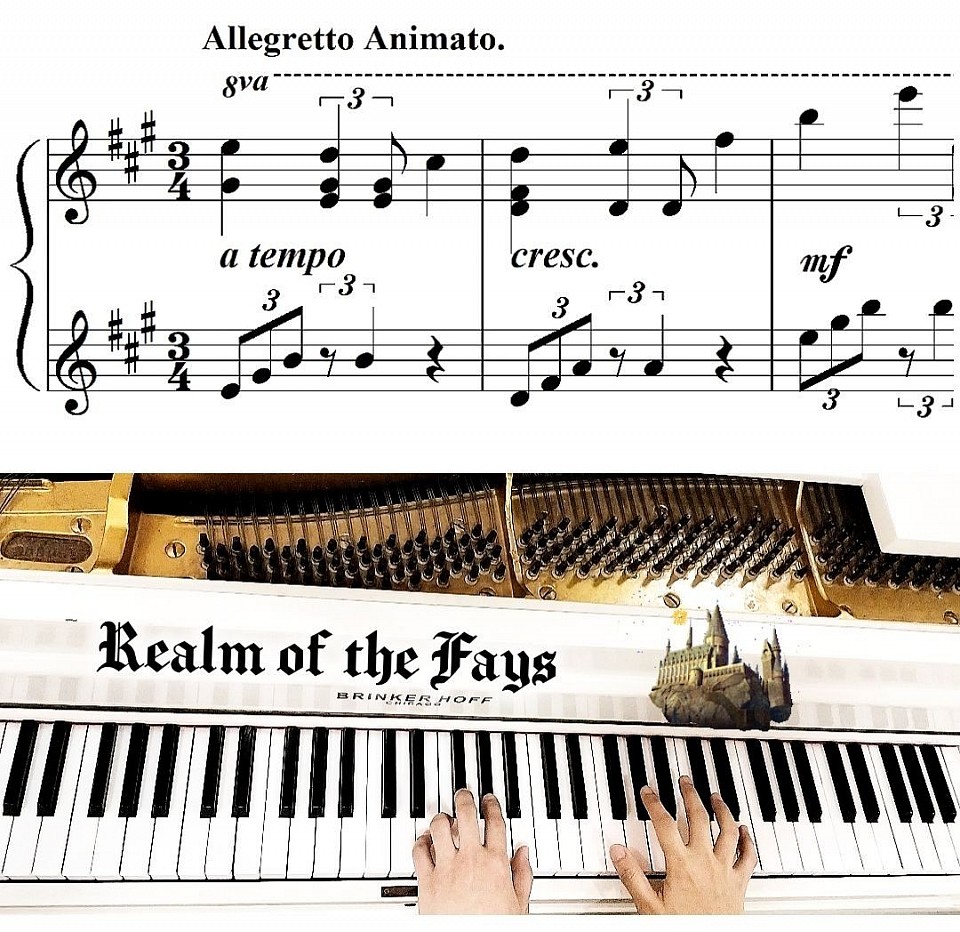 Piano composition original Layman's Piano Guide, Piano at Rest