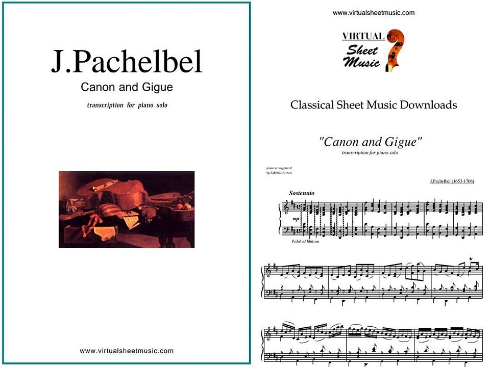 Virtual sheet music reference for piano ebook.